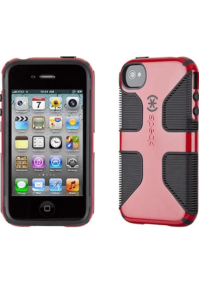 Speck Candyshell Grip Apple Uyumlu iPhone 4s/4 İle Sert Kılıf Kırmızı Spk-a1229 Kımırızı
