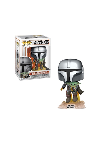 Funko Pop Star Wars The Mandalorian Flying W The Child Figürü