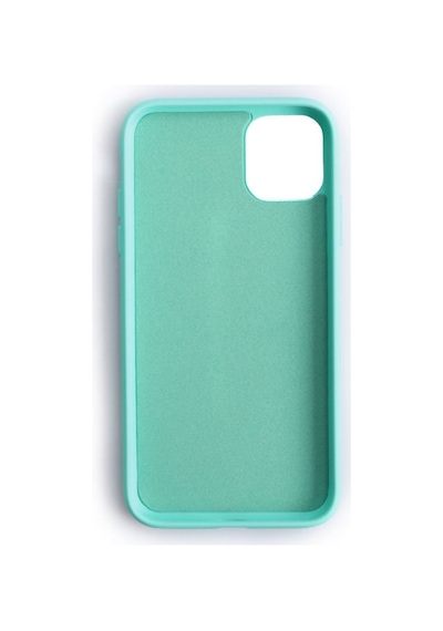 Apple Uyumlu iPhone 11 İle Cappy Silikon Kılıf Turkuaz