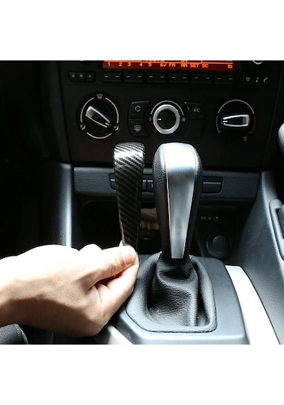 BMW E90 E92 E93 E87 E84 Vites Orta Kaplaması Karbon