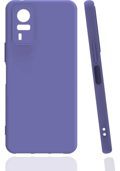 Zore Vivo Y51 Kılıf Biye Silikon - Lila Lila