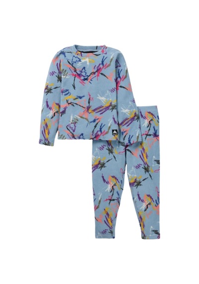 Burton Toddlers' Fleece Base Layer Set Unisex Çocuk Içlik Set 3540 Çok Renkli