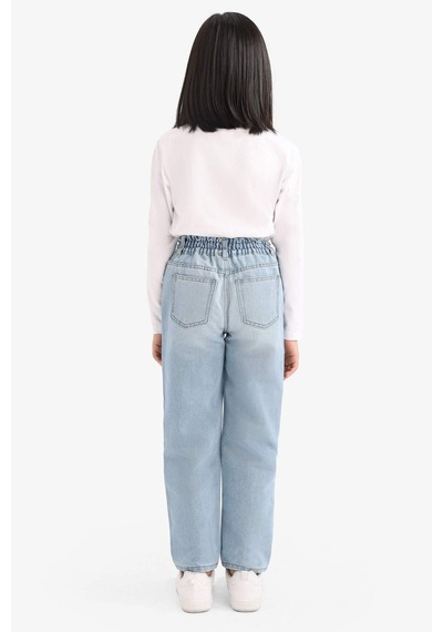 Defacto Kız Çocuk Paperbag Standart Paça Jean Pantolon E6181a825aunm39 Mavi Defacto Kız Çocuk Paperbag Standart Paça Jean Pantolon E6181a825aunm39 Mavi