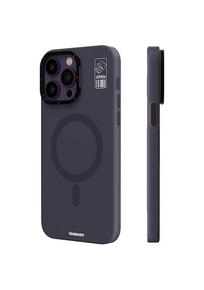 Youngkit Apple Uyumlu iPhone 13 Pro Max Magsafe Şarj Özellikli Standlı Hermit Bracket Serisi Kılıf