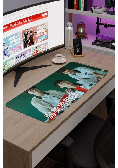 Weak Hero Class - K Drama V2 70x30 Xl Gaming Kauçuk Kaymaz Taban Mouse Pad Fare Altlığı