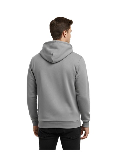 Baglan Erkek Gri Kapüşonlu Sweatshirt Bgl-st05196 Gri