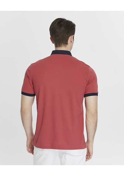 AR-MA Arma Erkek Likralı Pike Polo Yaka Tişört Y27374308801 kırmızı