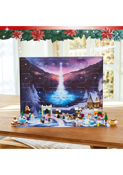 LEGO® ǀ Disney Karlar Ülkesi 2025 Yılbaşı Takvimi 43273 - 5 Yaş ve Üzeri Prenses Seven Çocuklar için Yaratıcı Oyuncak Yapım Seti (231P)