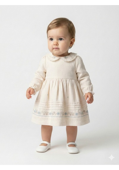 Xo Kids Kız Çocuk Elbise 9-24 Ay 52142 MAvi