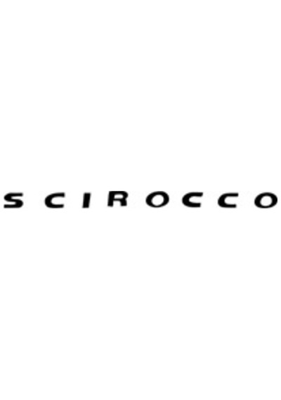 Volkswagen Uyumlu Scırocco Siyah Yazı Büyük