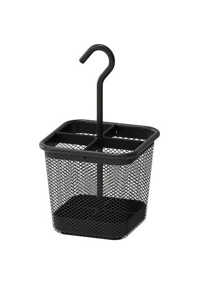 Ikea Uppdatera Çatal Bıçaklık, Antrasit, 12x12 Cm Çok Renkli
