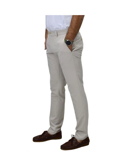 Notra Erkek Silim Fit Kumaş Pantolon Gomes 199 Bgl-st04488 Taş