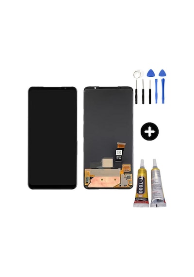 Asus Rog Phone 7 Ultimate Aı2205 Uyumlu Hk Lcd Ekran Dokunmatik + Montaj Seti