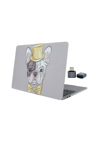 Macbook Pro 13 Kılıf M1 M2 A2338 A2289 A2251 A2159 A1989 Köpek Dostu Tpu Sert Kapak Açık Pembe