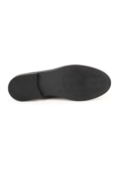 Libero Kadın Günlük Ayakkabı Hakiki Deri Siyah Metal Tokalı Klasik Düz Taban Loafer L04.702 Libero Kadın Günlük Ayakkabı Hakiki Deri Siyah Metal Tokalı Klasik Düz Taban Loafer L04.702