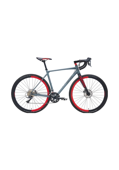 Carraro G0 Gravel Bisiklet Gri Kırmızı 55 Cm Gri - Kırmızı