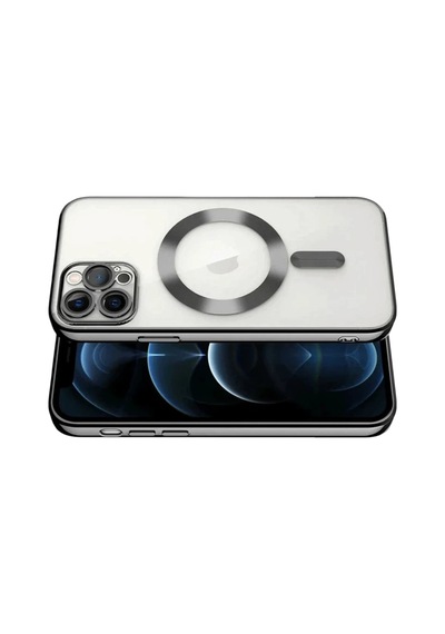 Apple Uyumlu iPhone 13 Pro Kılıf Kross Magneticsafe Kapak - Koyu Yeşil -