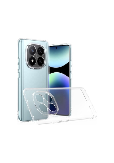 Redmi Note 14 Pro 5g / Note 14 Pro Plus 5g Uyumlu Kılıf Şeffaf Kamera Korumalı 3d