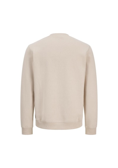 Jack & Jones Jjbenson Sweat Crew Neck Moonbeam Erkek Sweatshirt 12298497 Bej