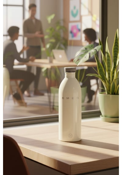 Smeg Urban Bottle Krem Matara 1LT Water Bottle