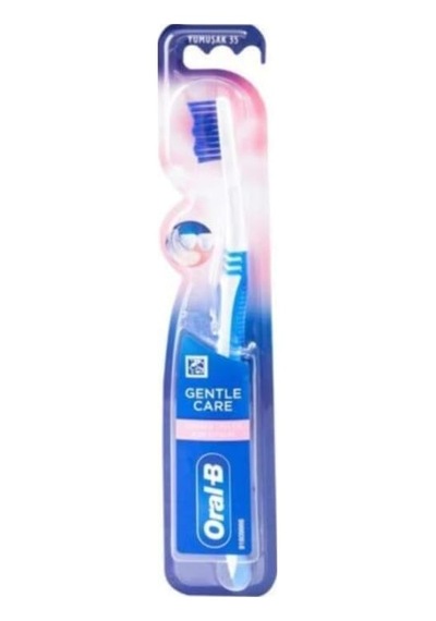 Diş Fırçası Gentle Care Hassas 35 Yumuşak Açık Ahşap
