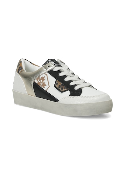 Lumberjack Wendy Beyaz Kadın Sneaker 000000000102694286 Beyaz-altın-leopar