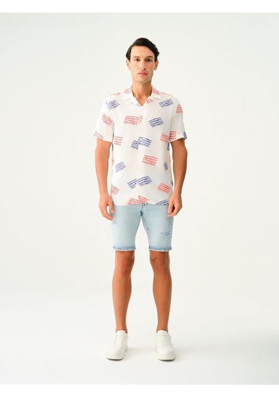 LOFT Slim Fit Erkek Şort Lf2032713 Q1.v1 Denim
