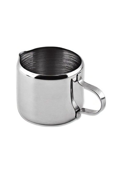 2 Adet Çelik 50 Ml Mini Kahve Süt Sos Krema Sürahisi Potu Sütlük Mt188-2