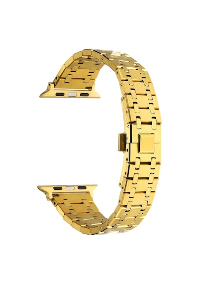 Kilifone -  Apple Uyumlu  Watch  7 41mm - Kordon Metal Kordon Krd-83