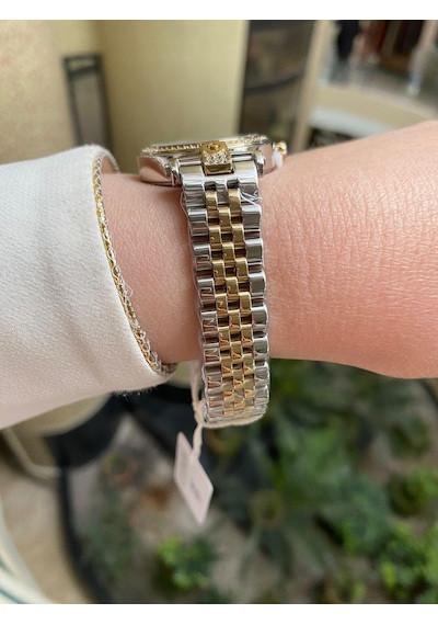 Momentus Ss249t-02sg Çelik Altın/çelik 34 Mm Kadın Kol Saati