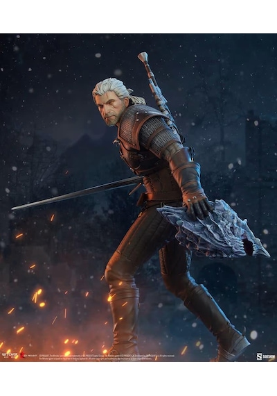 Sideshow Collectibles Geralt Statue 200601 The Witcher 3 : Wild Hunt