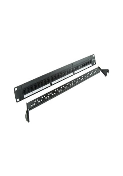 24 Port Cat5E Cat6 Patch Panel Boş