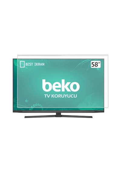 Best Ekran Beko Uyumlu 58" 146 Ekran Tv Ekran Koruyucu
