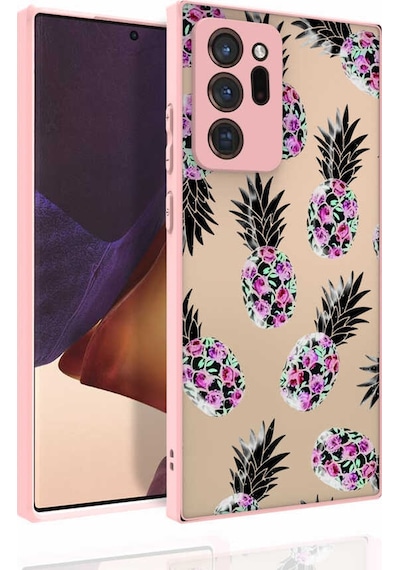 Ardemix Galaxy Uyumlu Note 20 Ultra Uyumlu Desenli Kamera Korumalı Parlak Nora Kılıf-no1 NO1