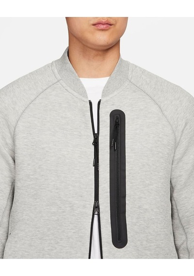 Nike Sportswear Tech Fleece Bomber N98 Full-zip Erkek Ceket Ndd Sport Gri