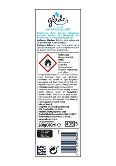 Aerosol Okyanus Sessizliği Oda Kokusu 300 Ml 1 X 300 Ml Diğer