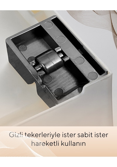 6 Raflı Çok Amaçlı, Geniş, Katlanabilir Dolap, Ayakkabılık Ve Raf Krem