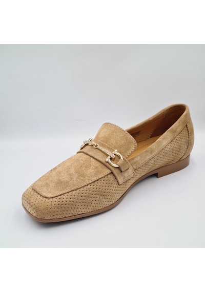 Greyder 34800 Taba Renk Nubuk Deri Kadın Formal Casual Ayakkabı Taba
