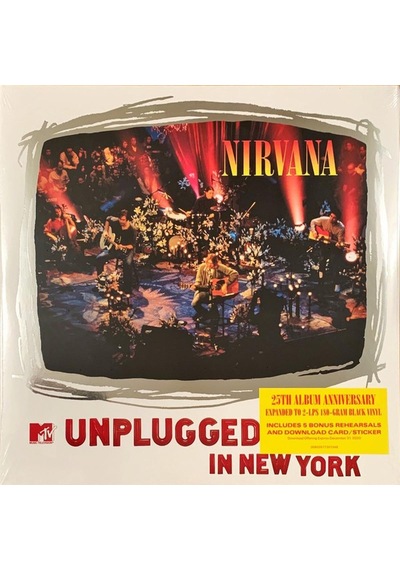 Nirvana - Mtv Unplugged In New York 25th Annivers Y Edition 2 Plak