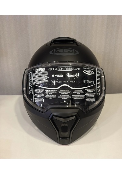 Kask Caberg Trip Mat Siyah Nfc + Pinlock Parlak Siyah