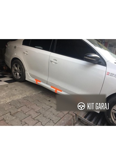 Kit Garaj Jetta Yan Marşpiyel Çift Plastik Boyasız