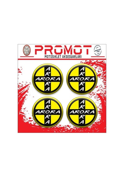 Arora Uyumlu Damla Sticker 4cm-4 Adet 03 Diğer