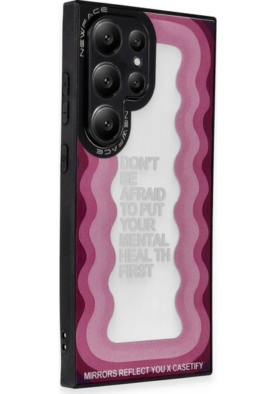 Mey İthalat Samsung Uyumlu Galaxy S24 Ultra Kılıf Mirror Desenli Kapak - Mirror - 11 Mor