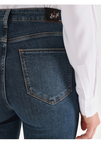 Colins 703 Carla Slim Fit Normal Bel Düz Paça Jean Pantolon Cl1065299 Denim