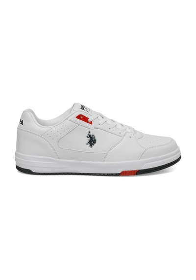 U.s. Polo Assn. Presto 4pr Beyaz Erkek Sneaker 000000000101812436 Beyaz - Kırmızı