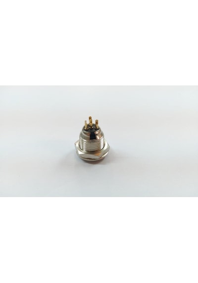 4 Pin Mini Xlr Şase Tipi Erkek Konnektör