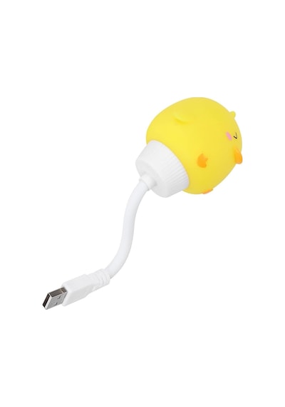 Powermaster Esnek Usb Li Bebek Çocuk Odası Gece Lambası Sarı Işık Taşınabilir Çok Renkli