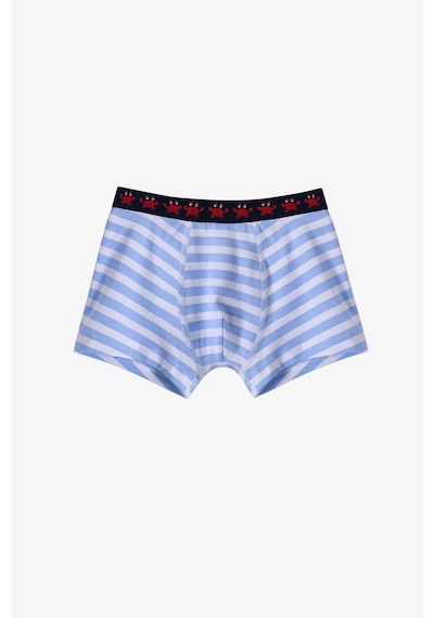 Penti Mavi Erkek Çocuk Çizgili Crab 3lü Boxer