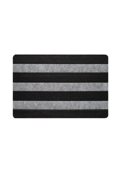 Delta Cc001a Gri Kaymaz Taban Nem Alıcı Toz Alıcı Kapı Önü Paspası Uv Dayanıklı 45x70 Cm