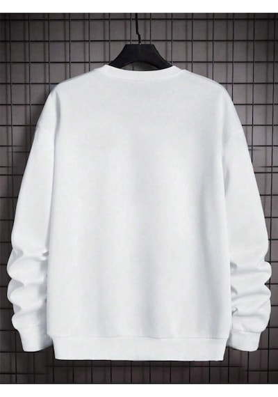 Startmore Beyaz Unisex Kadın/erkek Detaylı Milano Özel Baskılı Renkli Oversize Bisiklet Yaka Pamuklu